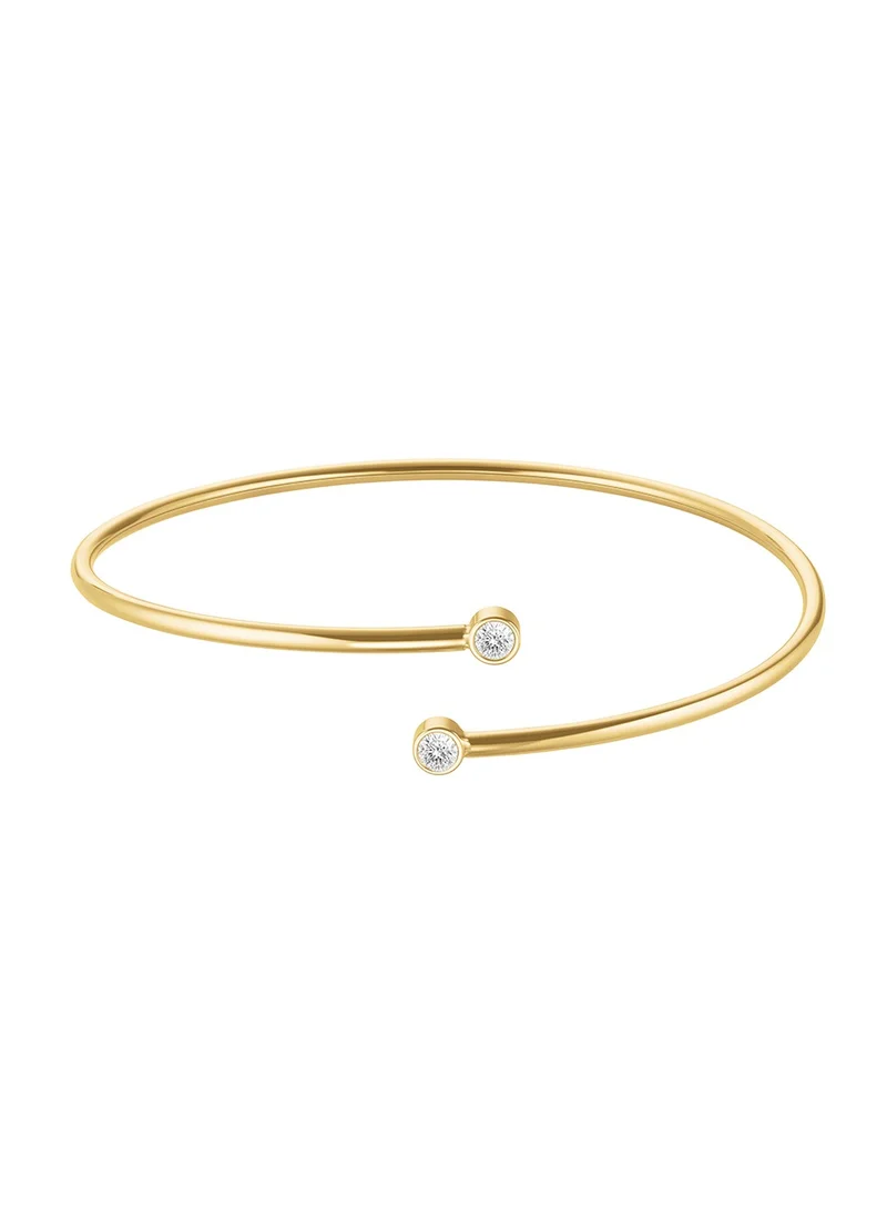 روزفيلد روزفيلد سوار مزدوج كريستال ذهبي